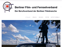 Tablet Screenshot of berliner-ffv.de